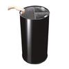 Balde Ecoponto Preto 60L